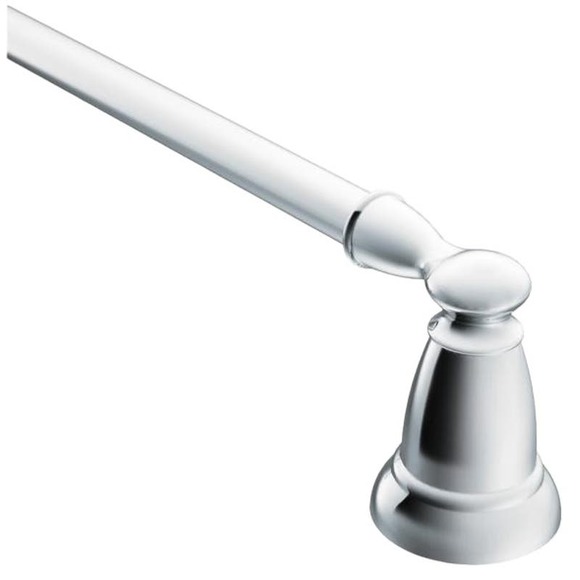 Moen Y2624CH Banbury 24 inch Towel Bar, Chrome, NIP, Made in the U.S.A. - Picture 1 of 4